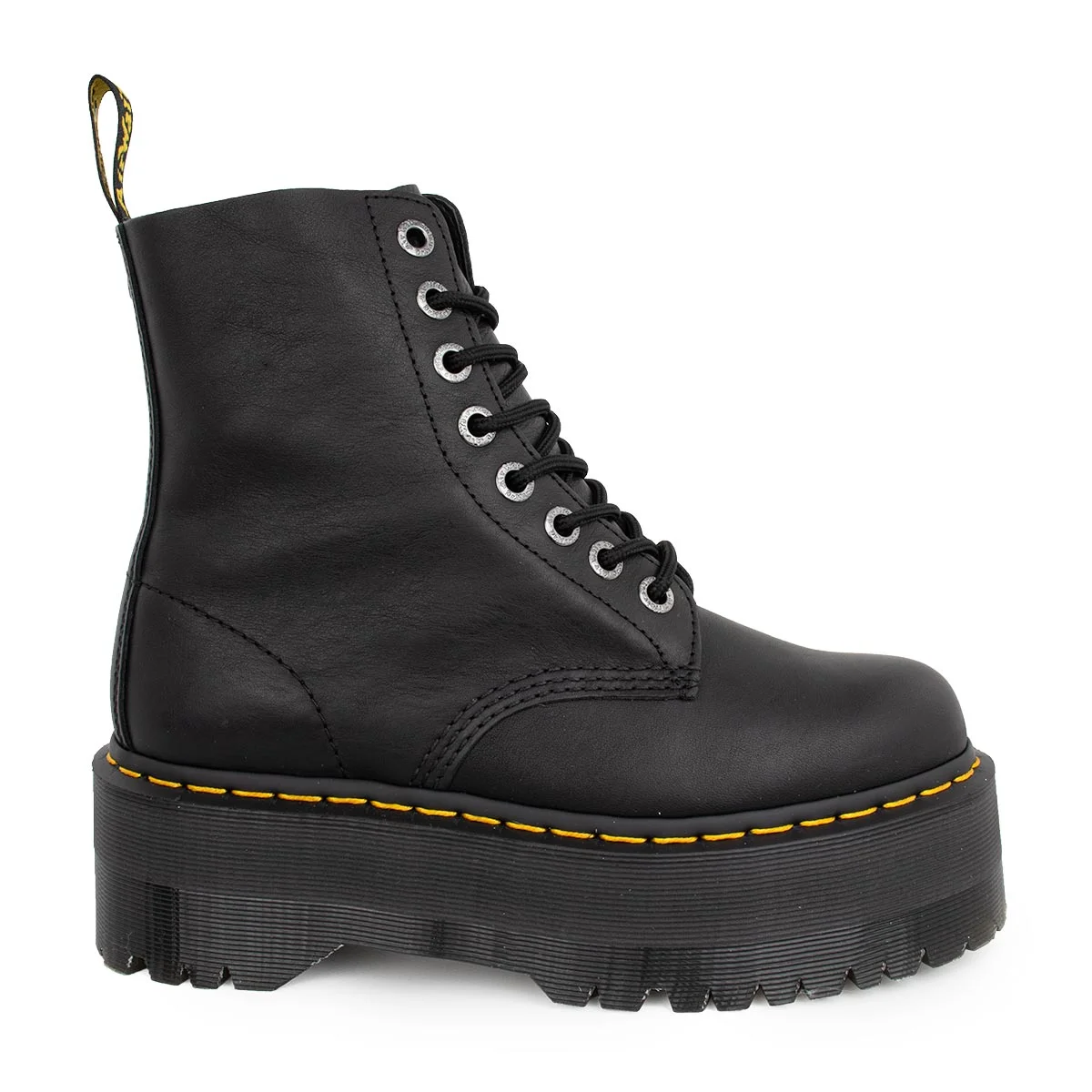 Φωτογραφία προϊόντος: DR. MARTENS 1460 PASCAL MAX LEATHER PLATFORM BOOTS - ΜΑΥΡΟ