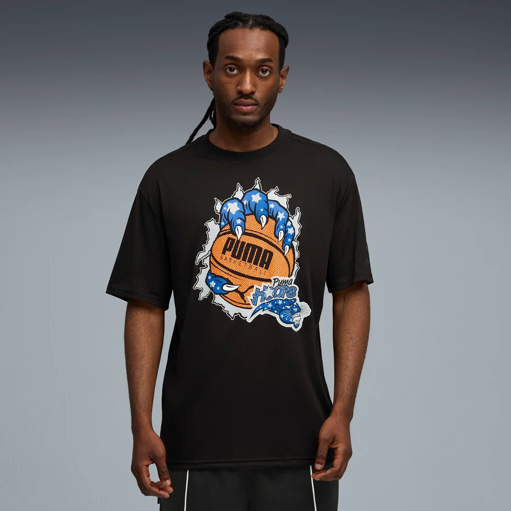 Φωτογραφία προϊόντος: PUMA HOOPAVERSE TEE 3 - ΜΑΥΡΟ