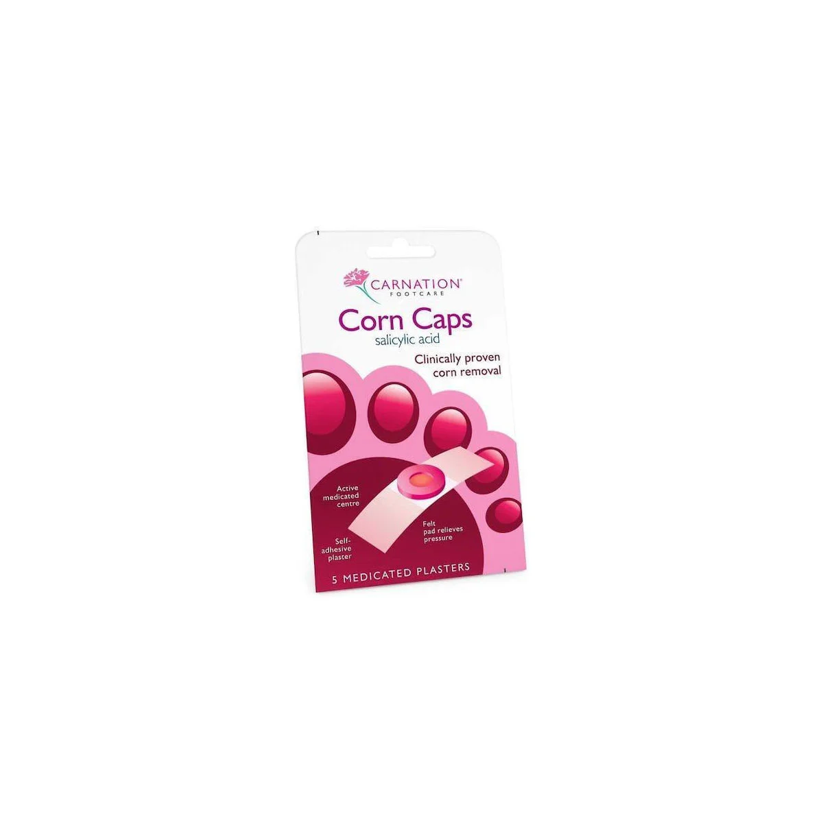 Φωτογραφία προϊόντος: Medipharmacy Carnation Επιθέματα Corn Caps για τους Κάλους 5 τμχ