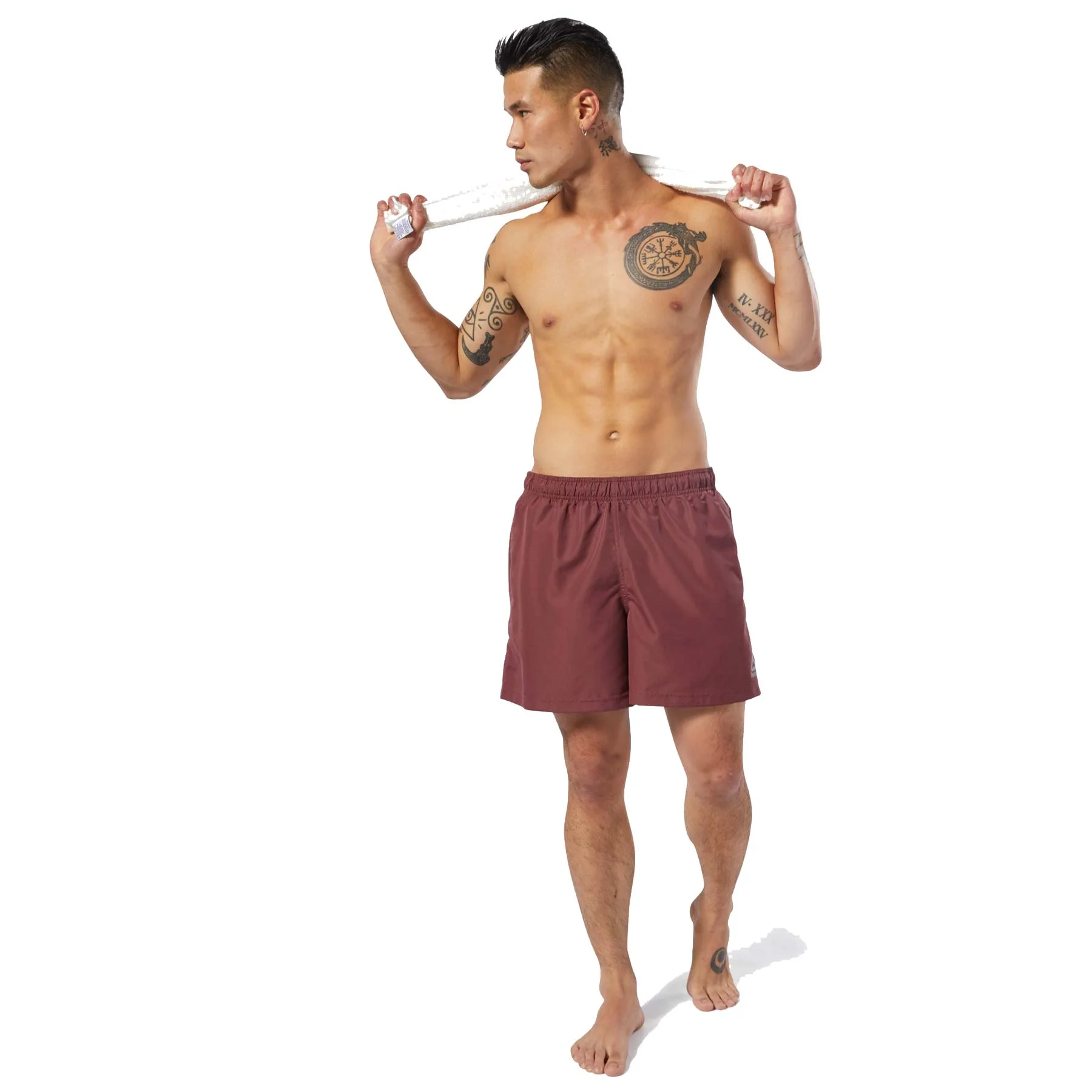Φωτογραφία προϊόντος: REEBOK SPORT BEACHWEAR BASIC BOXER SHORTS ΚΟΚΚΙΝΟ