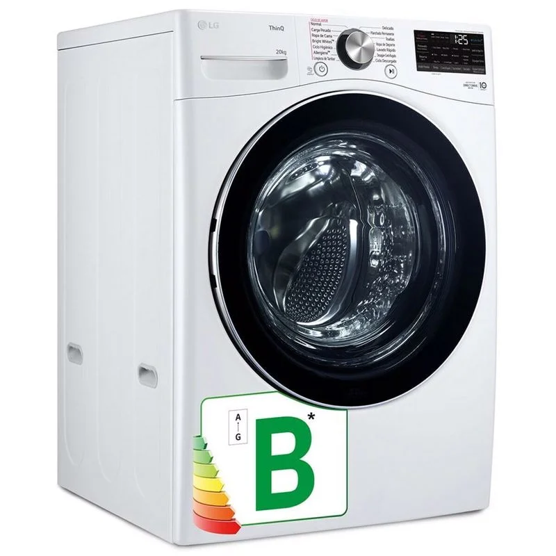 Φωτογραφία προϊόντος: LG Πλυντήριο Ρούχων 20kg με Τεχνολογία Ατμού 1000 Στροφών AI DD F0P3CYV2W B