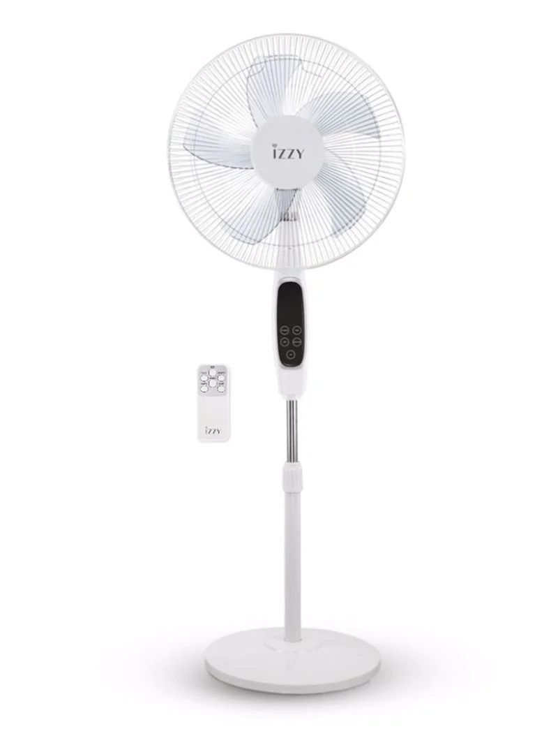 Φωτογραφία προϊόντος: zzy IZ-9042 224422 Λευκός 16' 70W Τηλεχειριστήριο Ανεμιστήρας Δαπέδου