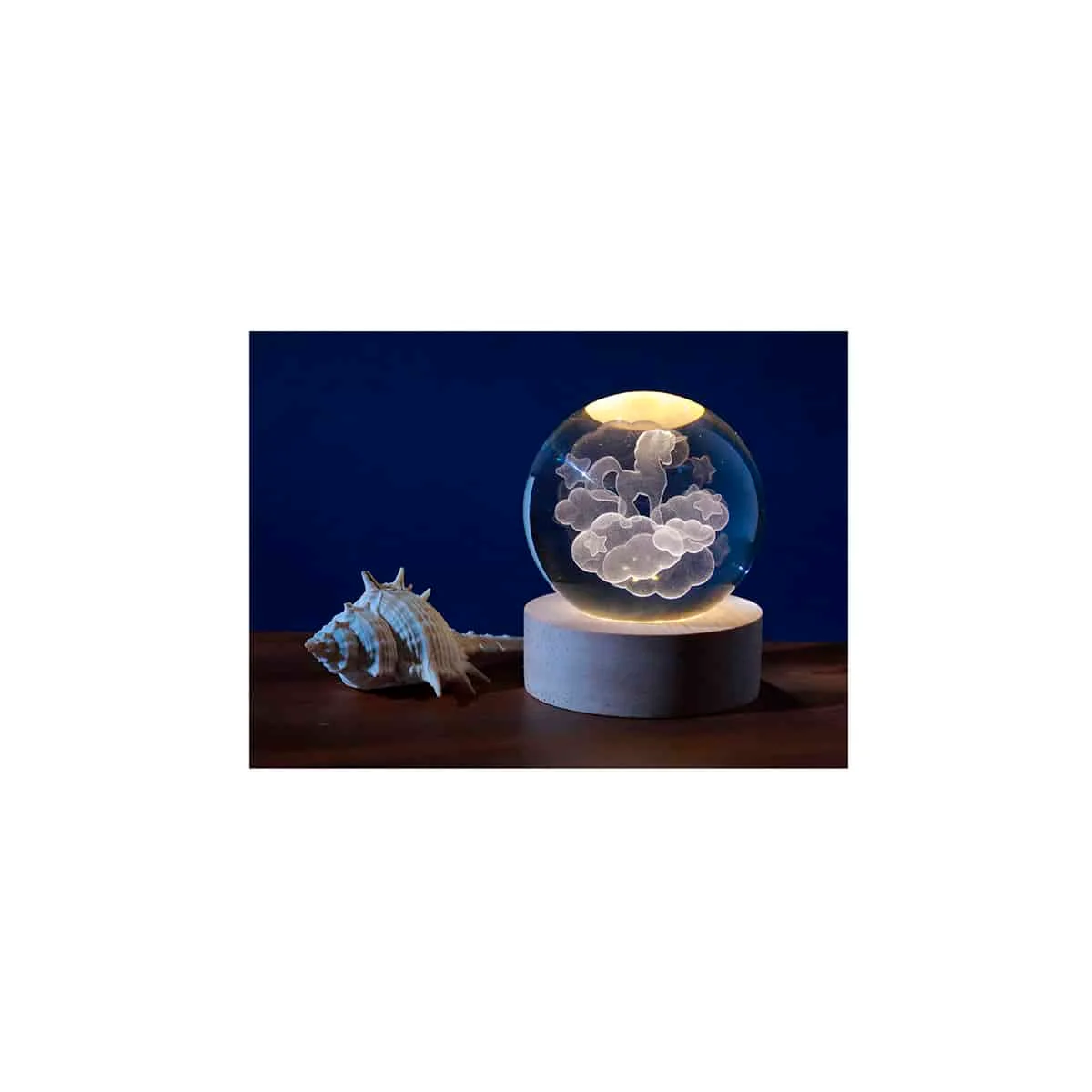Φωτογραφία προϊόντος: i-TOTAL XL2723 ΛΑΜΠΑ CRYSTAL BALL UNICORN SMALL 6cm