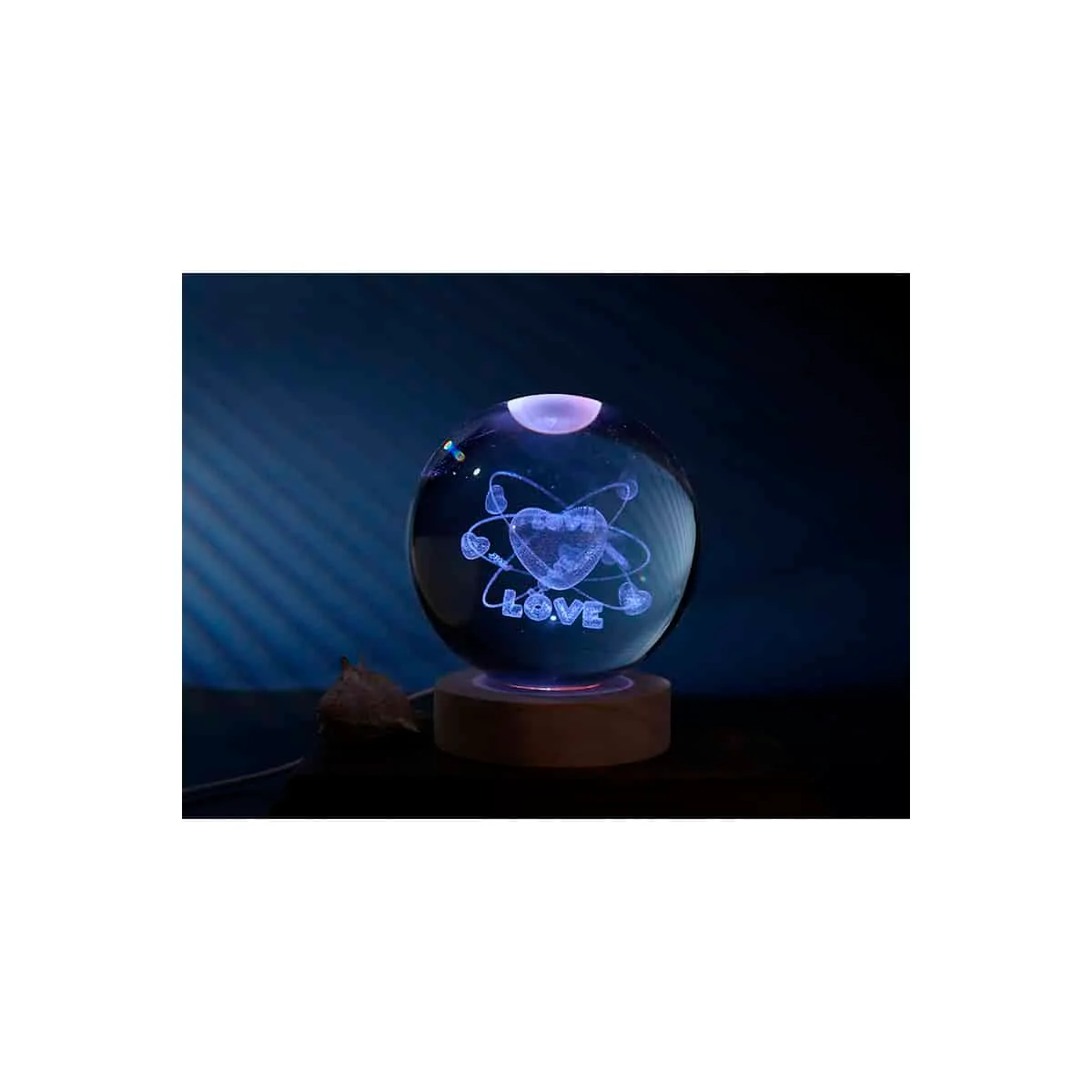 Φωτογραφία προϊόντος: i-TOTAL XL2720B ΛΑΜΠΑ CRYSTAL BALL HEART LARGE 10cm