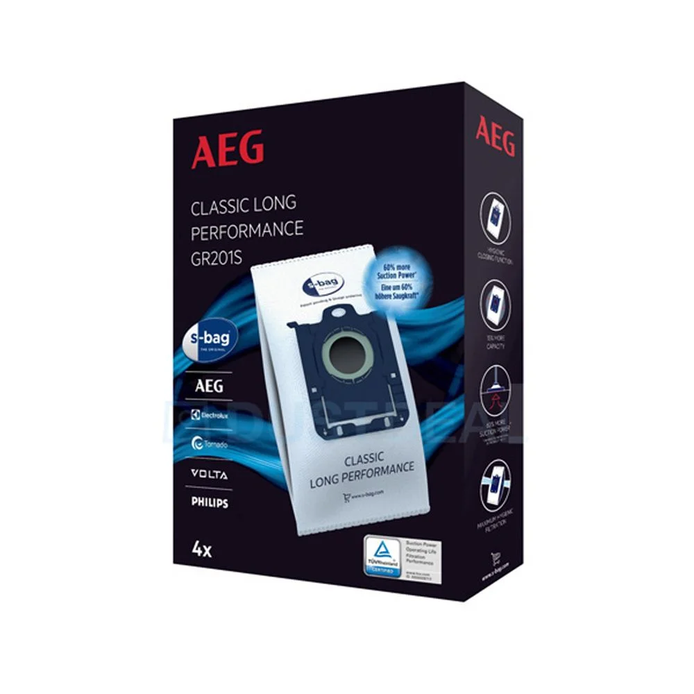 Φωτογραφία προϊόντος: AEG Σακούλες Σκούπας GR201S