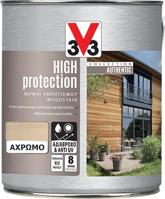 Φωτογραφία προϊόντος: 3V3 Woodstain Authentic Οικολογικό Σατινέ βερνίκι εμποτισμού Άχρωμο