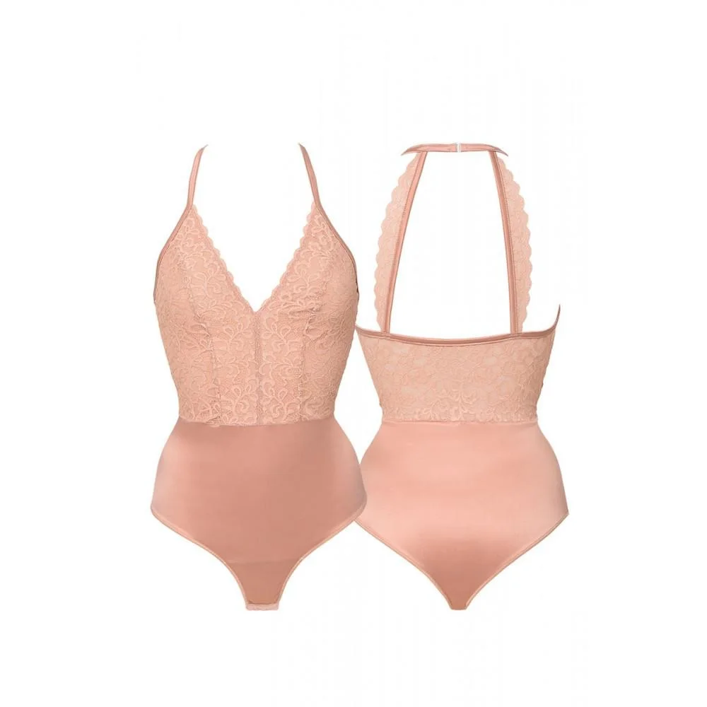Φωτογραφία προϊόντος: Miss Rosy 7269 κορμάκι string Ροζ-πούδρας