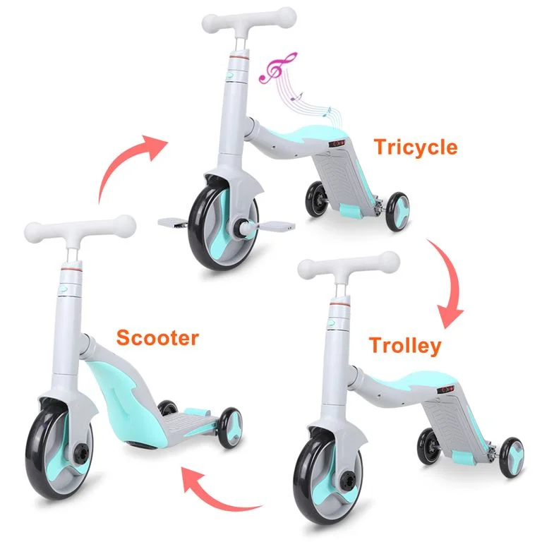 Φωτογραφία προϊόντος: GC SCOOTER FUN HD 868 3 σε 1 Πολυμορφικό Γκρι/Γαλάζιο