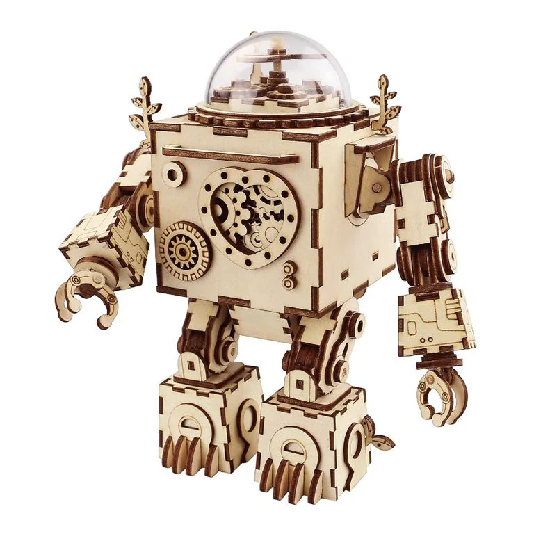 Φωτογραφία προϊόντος: ROBOTIME ORPHEUS MUSIC BOX 3D Ξύλινο Μηχανικό Puzzle