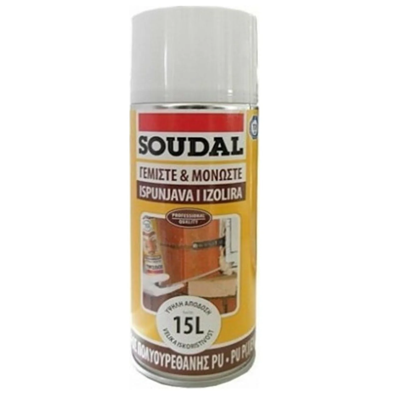 Φωτογραφία προϊόντος: Soudal 2014 Αφρός Πολυουρεθάνης Χειρός Ενός Συστατικού 300ml - 2014