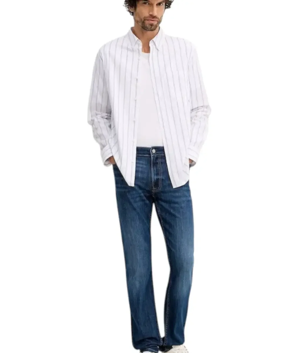Φωτογραφία προϊόντος: Calvin Klein – Ανδρικό Jean Slim Taper LV04RE777G-Q8D Μπλε