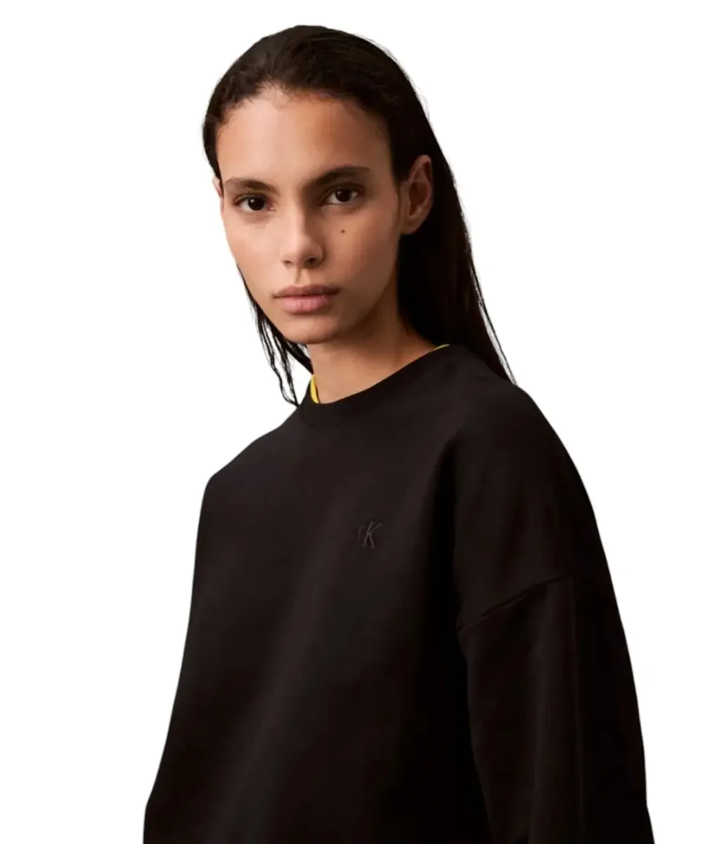 Φωτογραφία προϊόντος: Calvin Klein - Γυναικείο Φούτερ Cotton Terry LV047B236G-UB1 Μαύρο