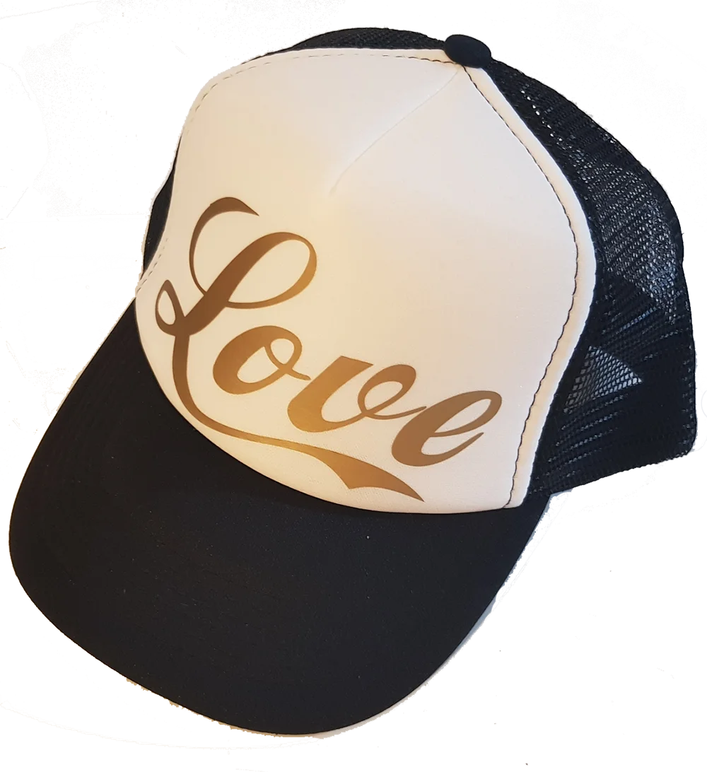 Φωτογραφία προϊόντος: Καπέλο Love White Gold Κωδ.:6714