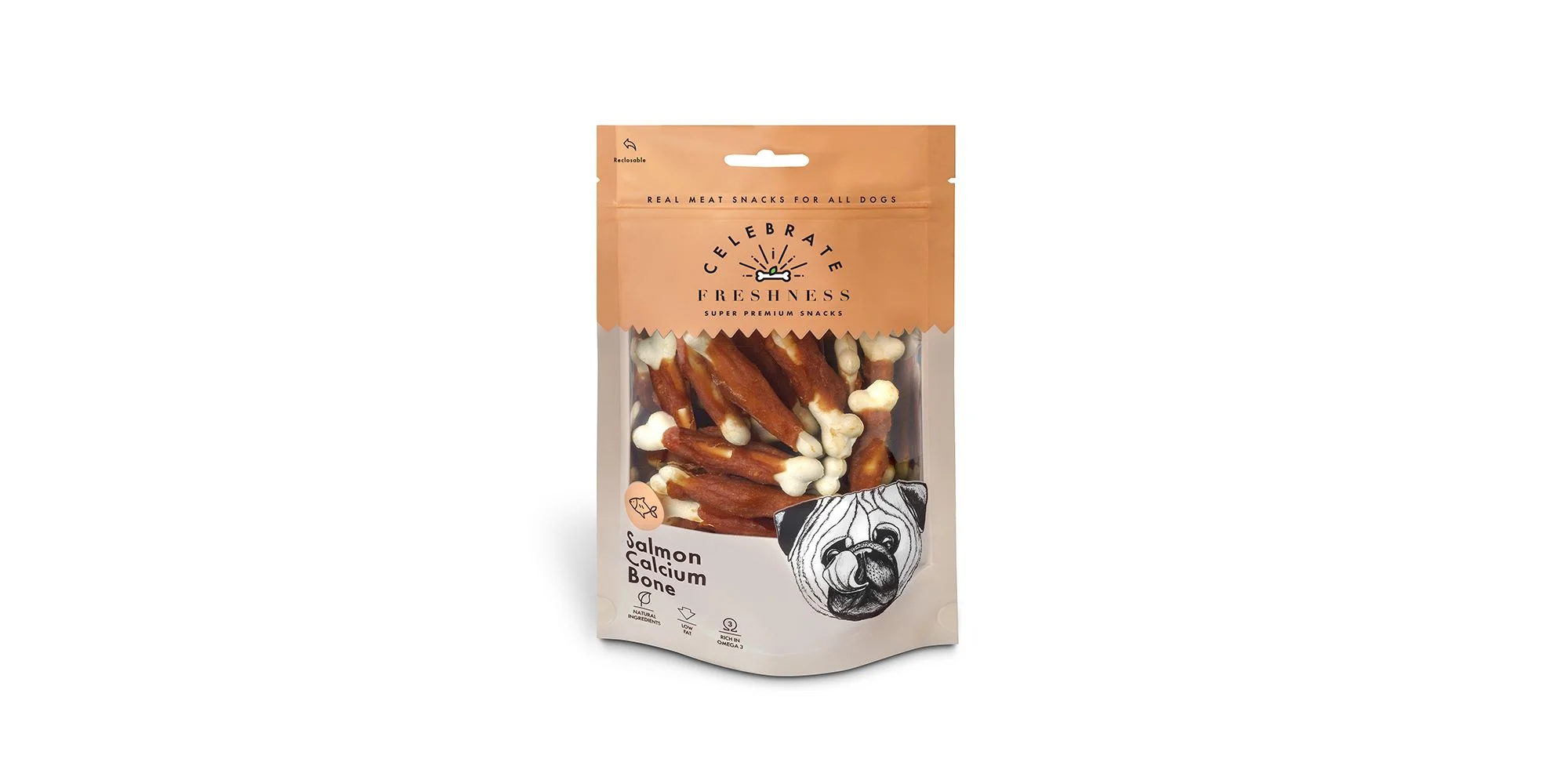 Φωτογραφία προϊόντος: Celebrate Salmon Calcium Bone 100gr