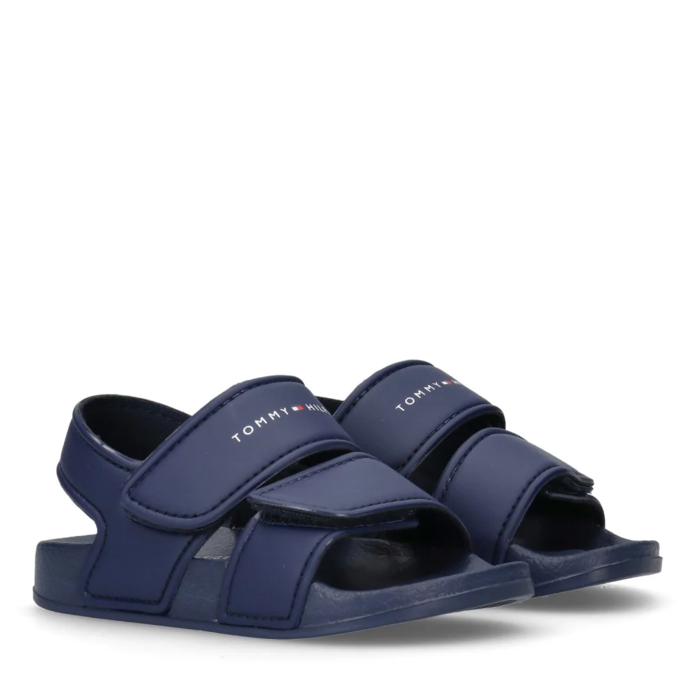 Φωτογραφία προϊόντος: Tommy Hilfinger Tommy Hilfiger Σανδάλια Πέδιλα Velcro Sandal T1X2-33913-1172800 L Μπλε Σκούρο Unisex