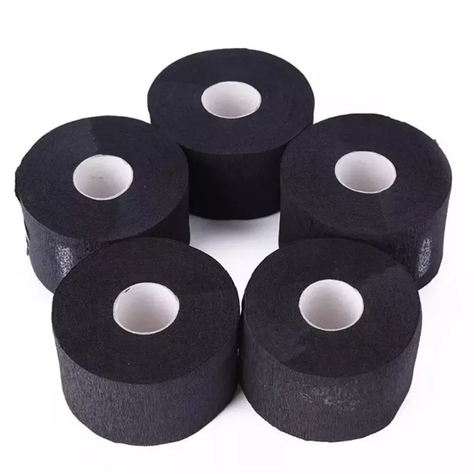 Φωτογραφία προϊόντος: BARBER NECK STRAPS BLACK - ΧΑΡΤΑΚΙΑ ΛΑΙΜΟΥ ΜΑΥΡΑ