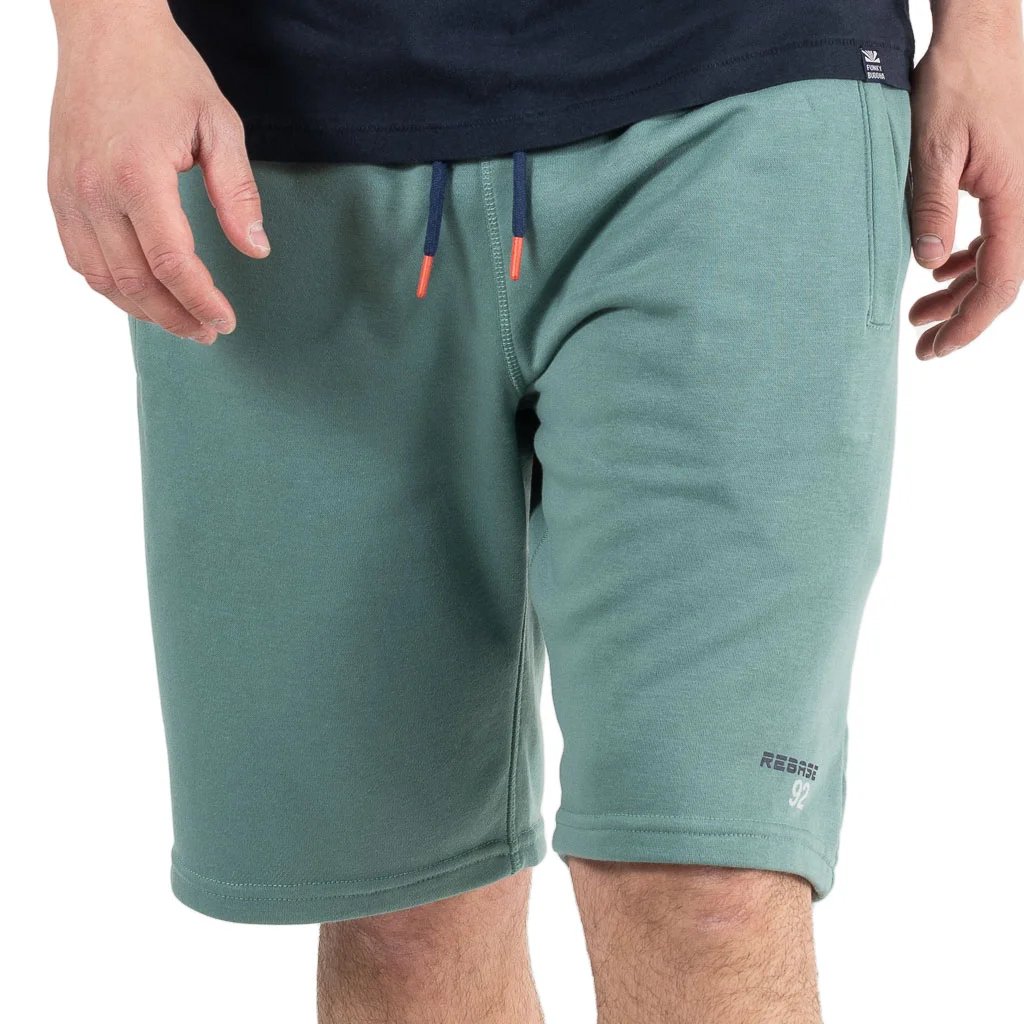 Φωτογραφία προϊόντος: Ανδρικό Βερμούδα French Terry Fabric DOUBLE MS-29 ανοιχτό Πράσινο