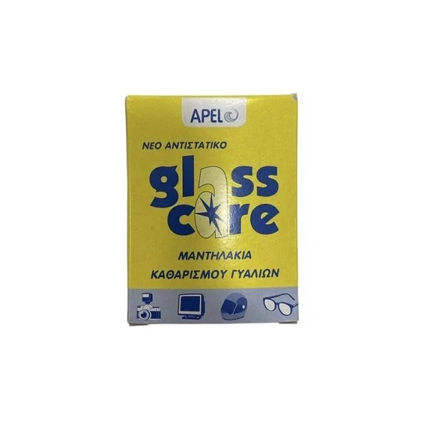 Φωτογραφία προϊόντος: Apel Glass Care Μαντηλάκια Καθαρισμού Γυαλιών 10τμχ