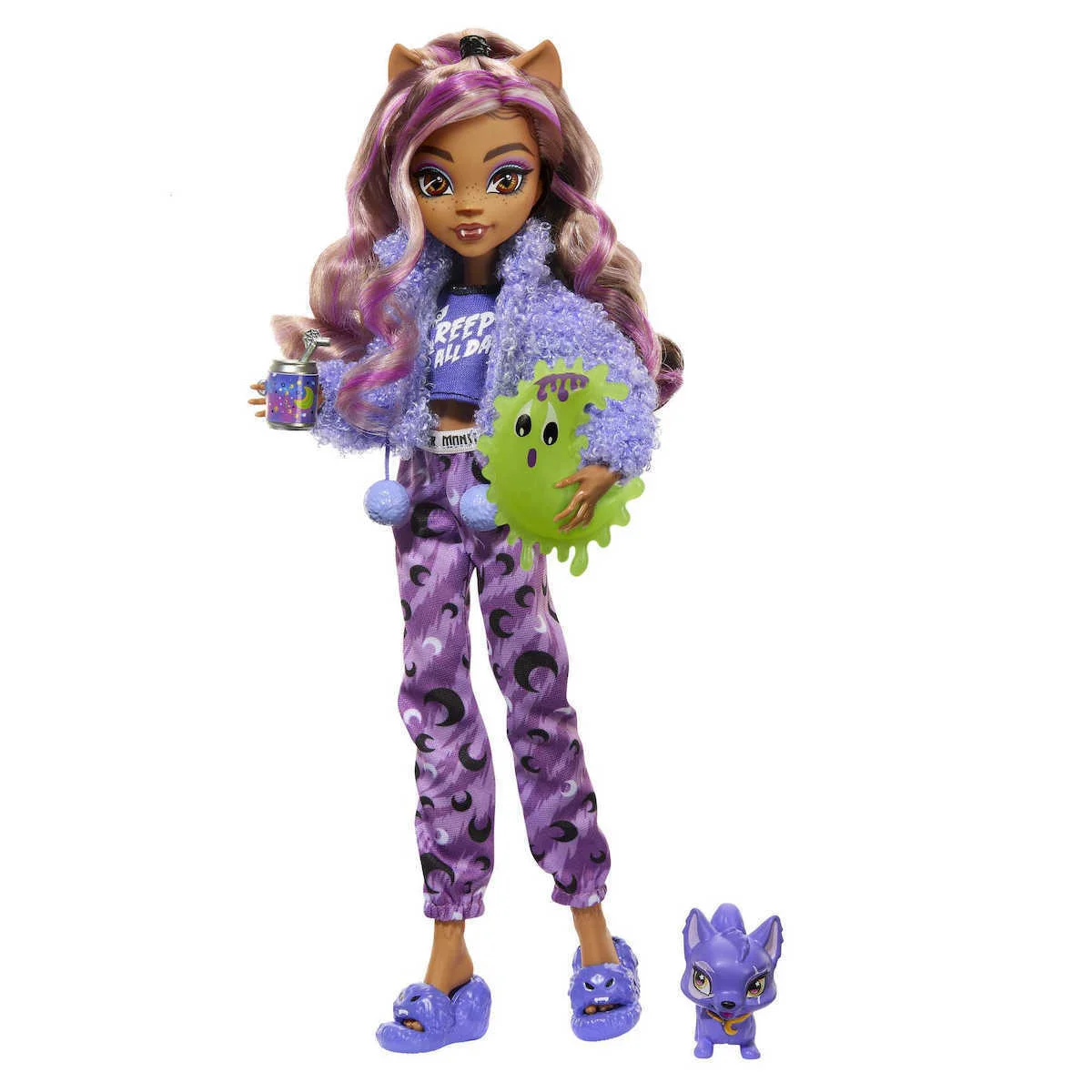 Φωτογραφία προϊόντος: Κούκλα Monster High Creepover Party Clawdeen Wolf Crescent 4+ ετών