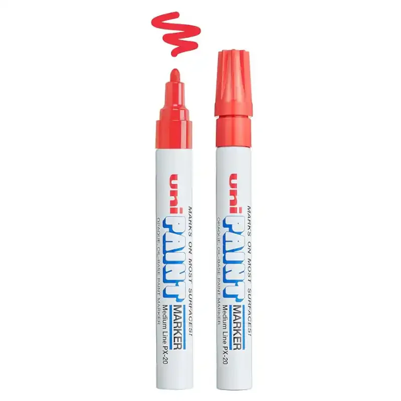 Φωτογραφία προϊόντος: UNI-BALL Uni Paint PX-20 Marker Red (PX20R)