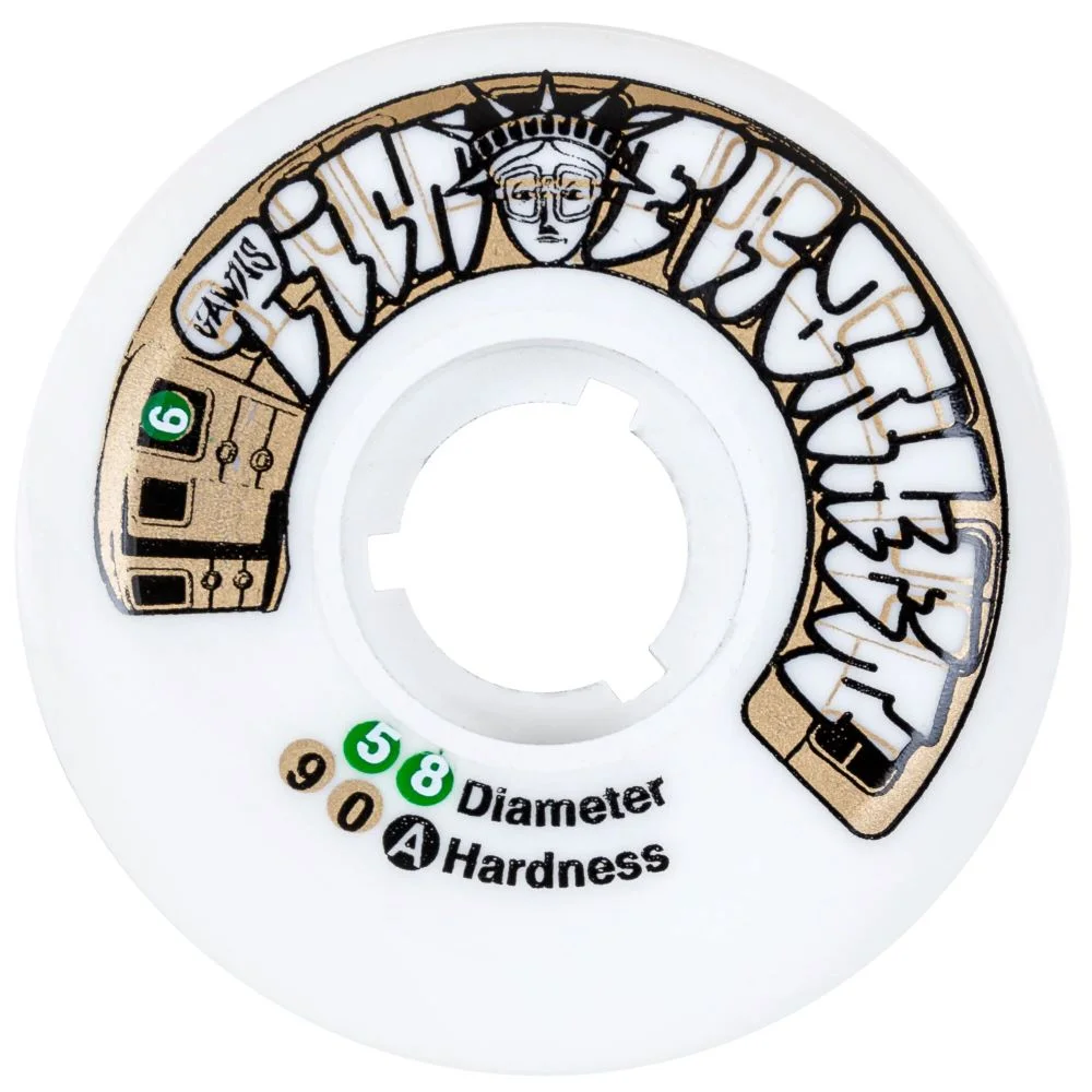 Φωτογραφία προϊόντος: GAWDS SKATES GAWDS Tim Franken II 58χιλ./90A Ροδάκια - Λευκό