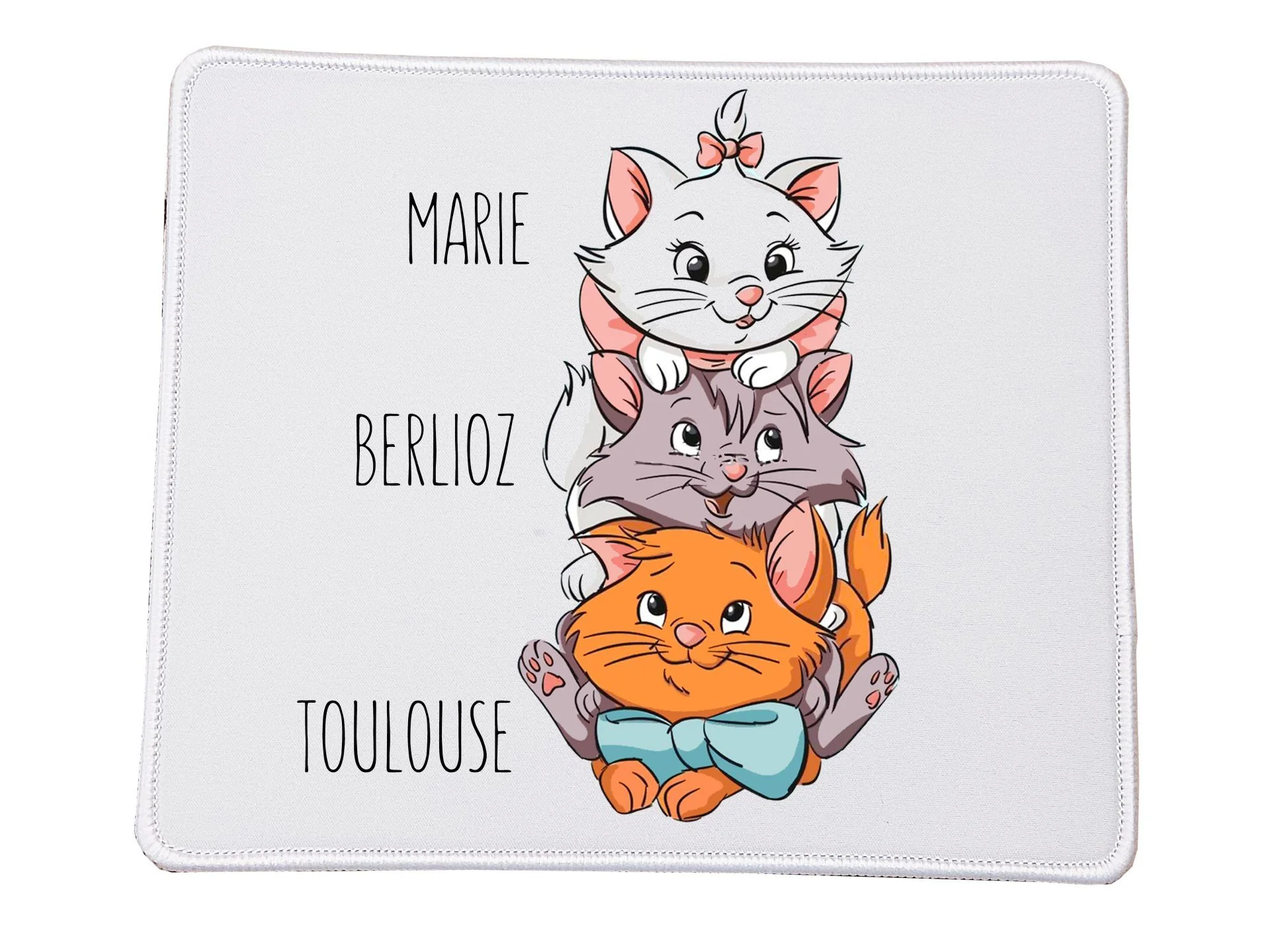 Φωτογραφία προϊόντος: Mousepad Αριστόγατες Μαρί Aristocats Lady 23x20cm no8 Ποιοτικού Υλικού Αντοχής Βάση για το ποντίκι