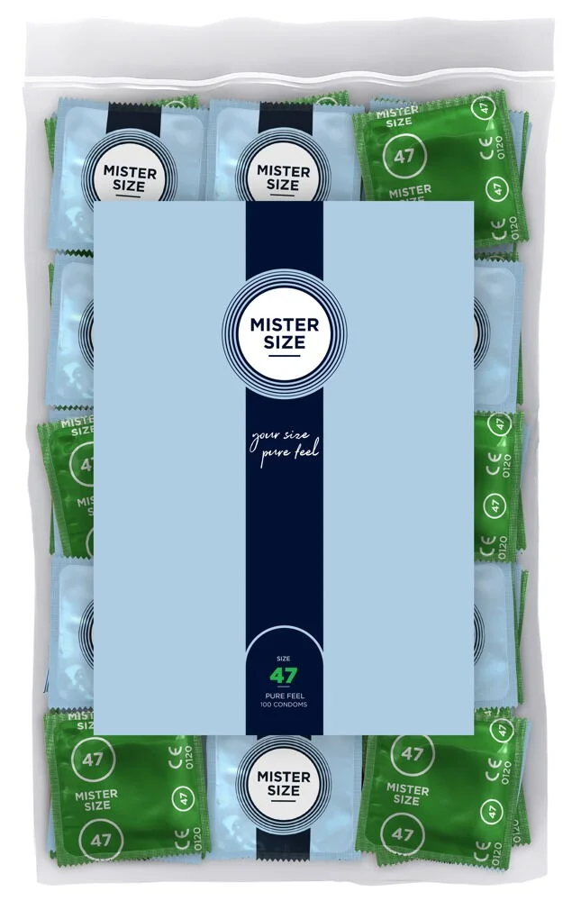 Φωτογραφία προϊόντος: Mister Size Προφυλακτικά Extra Fine Size 47mm Λεπτά 100 Stück