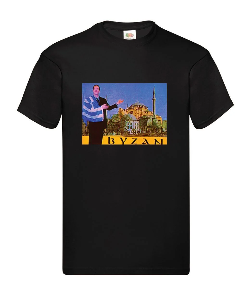 Φωτογραφία προϊόντος: Μπλούζα Tshirt Βυζάν Κωνσταντίνου και Ελένης Original Fruit of the loom 100% βαμβάκι no10