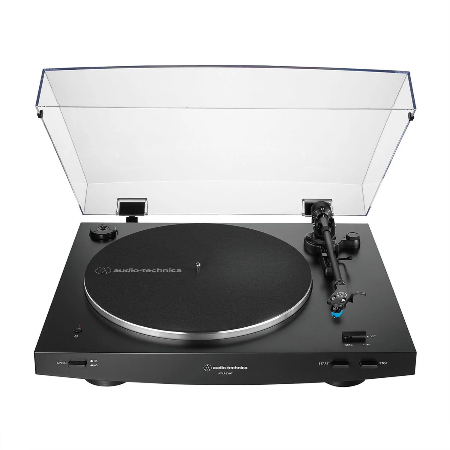 Φωτογραφία προϊόντος: Audio Technica AT-LP3XBT Black - Πικάπ Belt-Drive Bluetooth | Με εγγύηση αντιπροσωπείας και ταινία γνησιότητας
