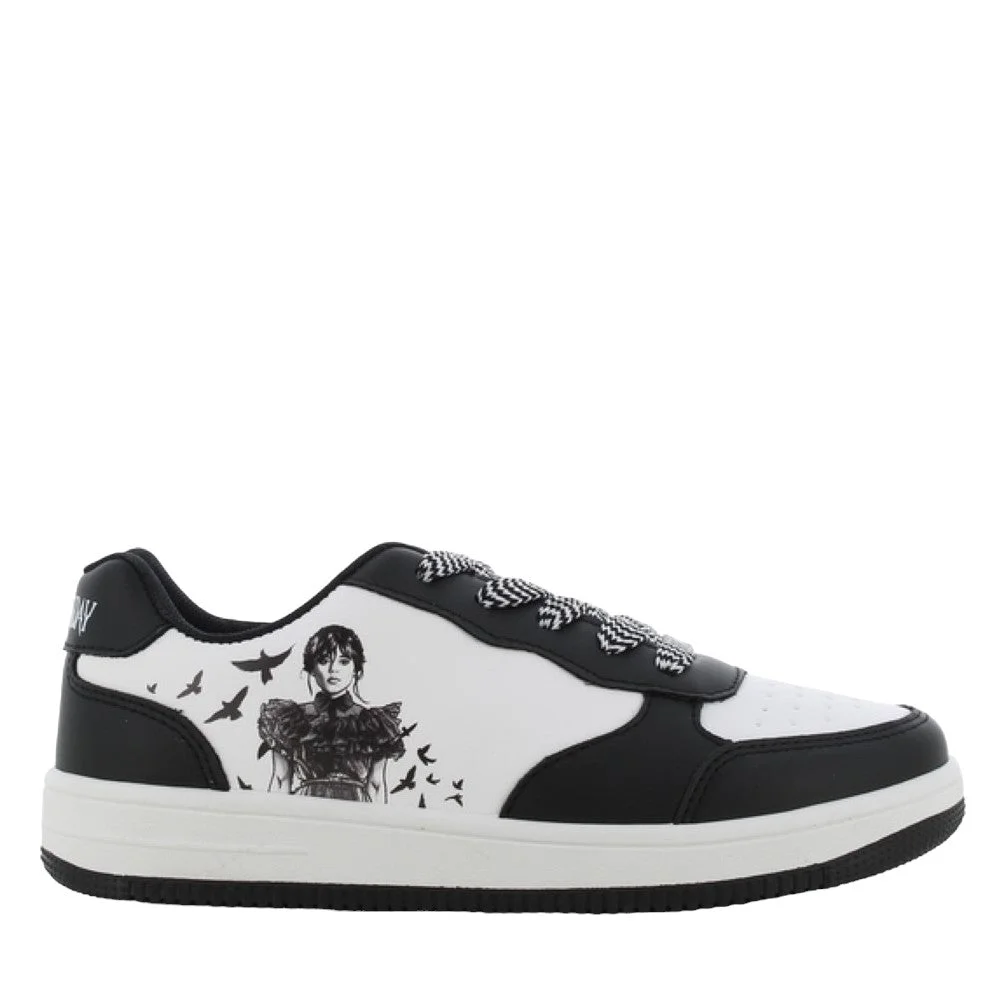 Φωτογραφία προϊόντος: WEDNESDAY Sneaker 30-39 - ΛΕΥΚΟ/ΜΑΥΡΟ - WD000090/02