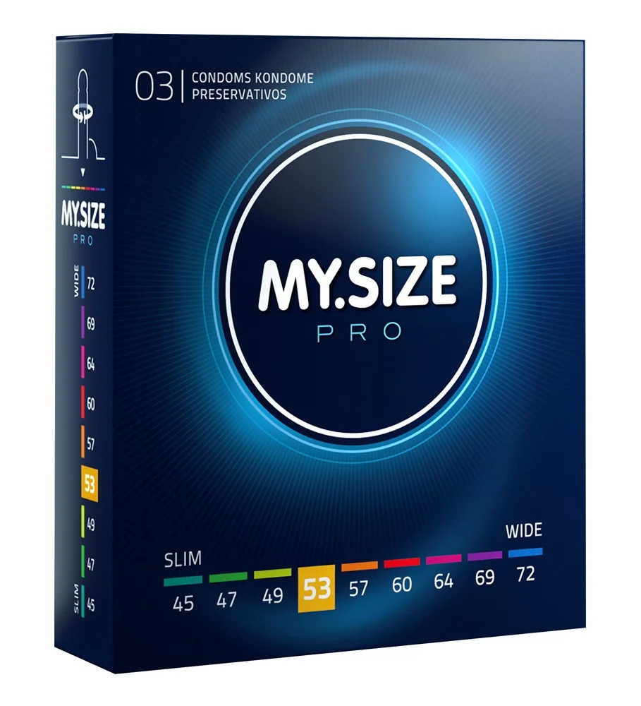 Φωτογραφία προϊόντος: My.Size Pro My Size Προφυλακτικά Pro 53mm 3 Pack