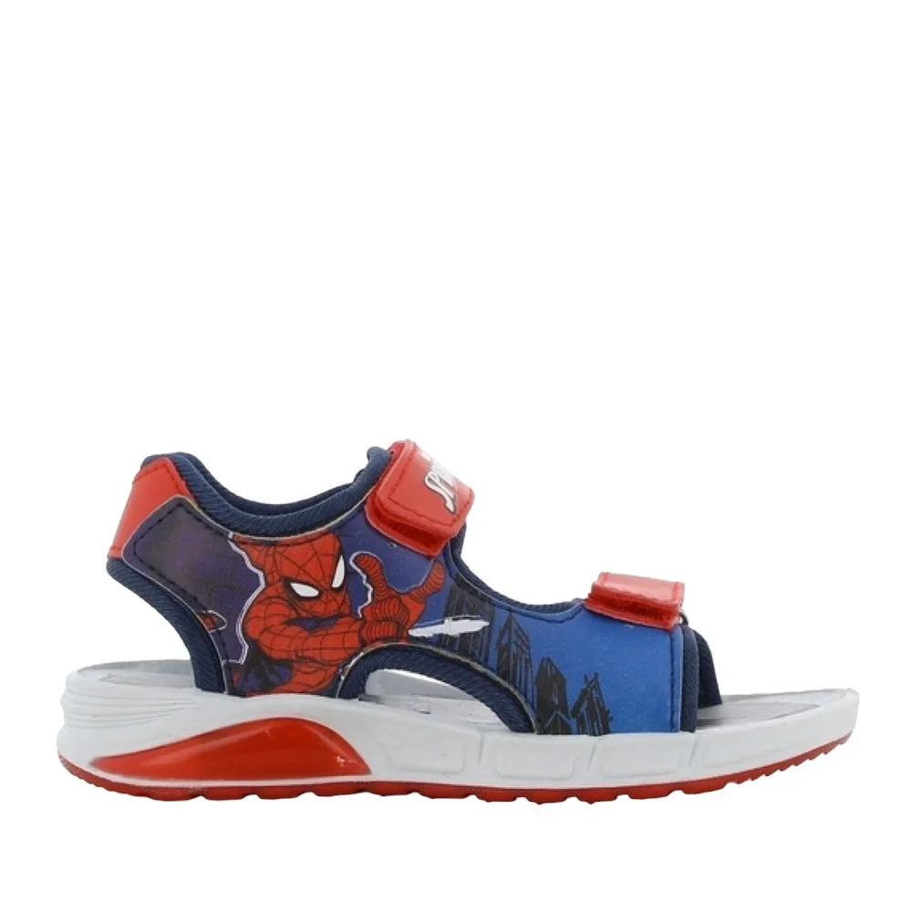 Φωτογραφία προϊόντος: SPIDERMAN Πέδιλο με Φωτάκι 25-33 - Μπλε