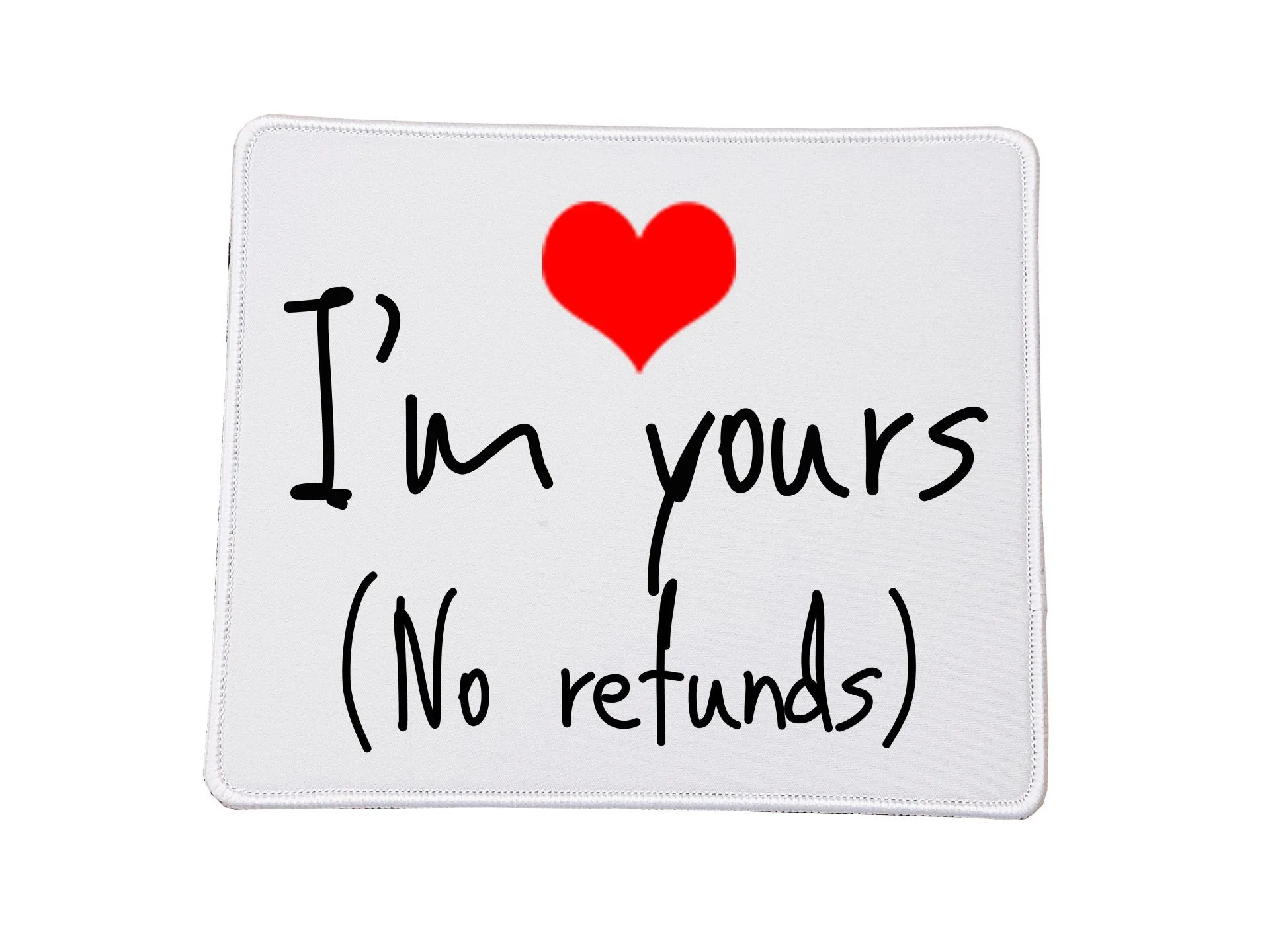 Φωτογραφία προϊόντος: Mousepad I am yours Ορθογώνιο 23x20cm Αγίου Βαλεντίνου no13 Ποιοτικού Υλικού Αντοχής