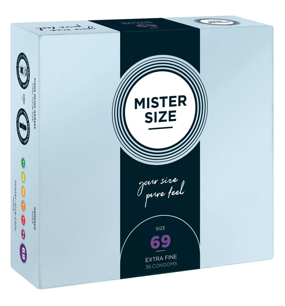 Φωτογραφία προϊόντος: Mister Size Προφυλακτικά Extra Fine Size 69mm Λεπτά 36 Pack