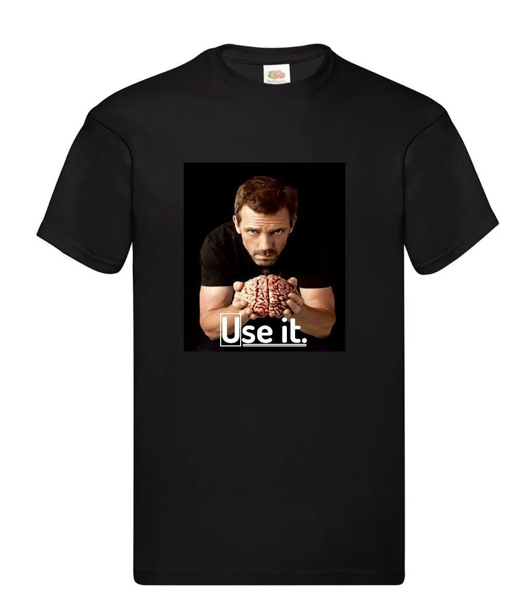 Φωτογραφία προϊόντος: Μπλούζα Tshirt Dr House Original Fruit of the loom 100% βαμβάκι no1 αστεία χιουμοριστική