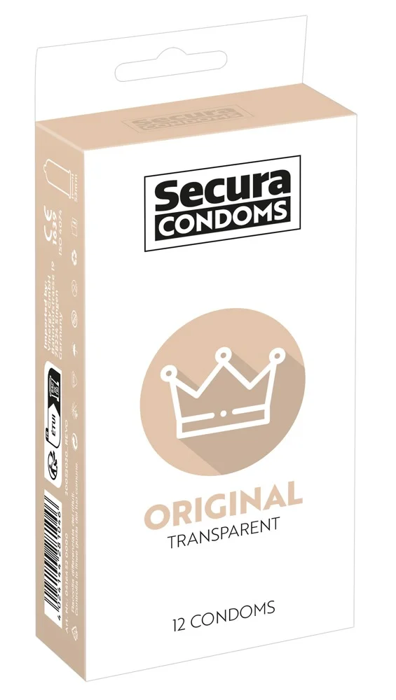 Φωτογραφία προϊόντος: Προφυλακτικά Secura Original 12 Pack