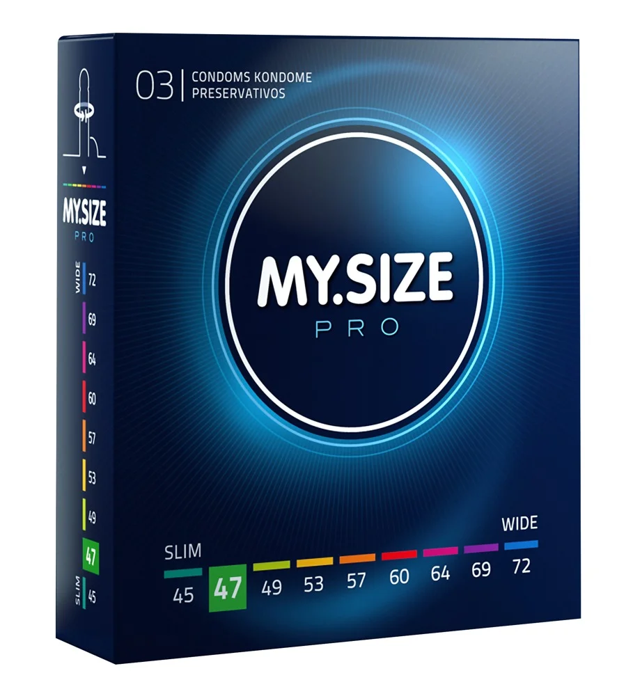 Φωτογραφία προϊόντος: My.Size Pro My Size Προφυλακτικά Pro 47mm 3 Pack