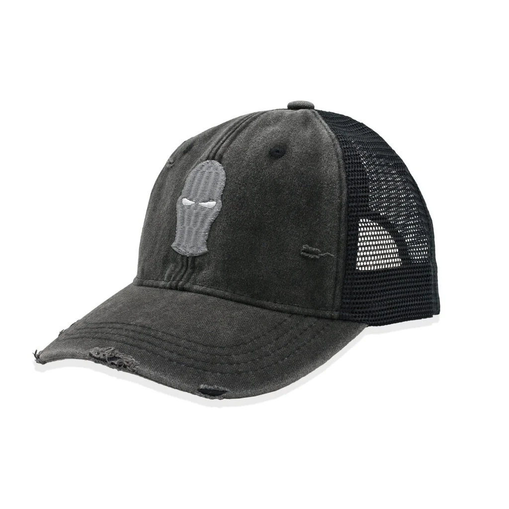 Φωτογραφία προϊόντος: Ghetto Black 3D Mask Washed Cap I 6 Panel