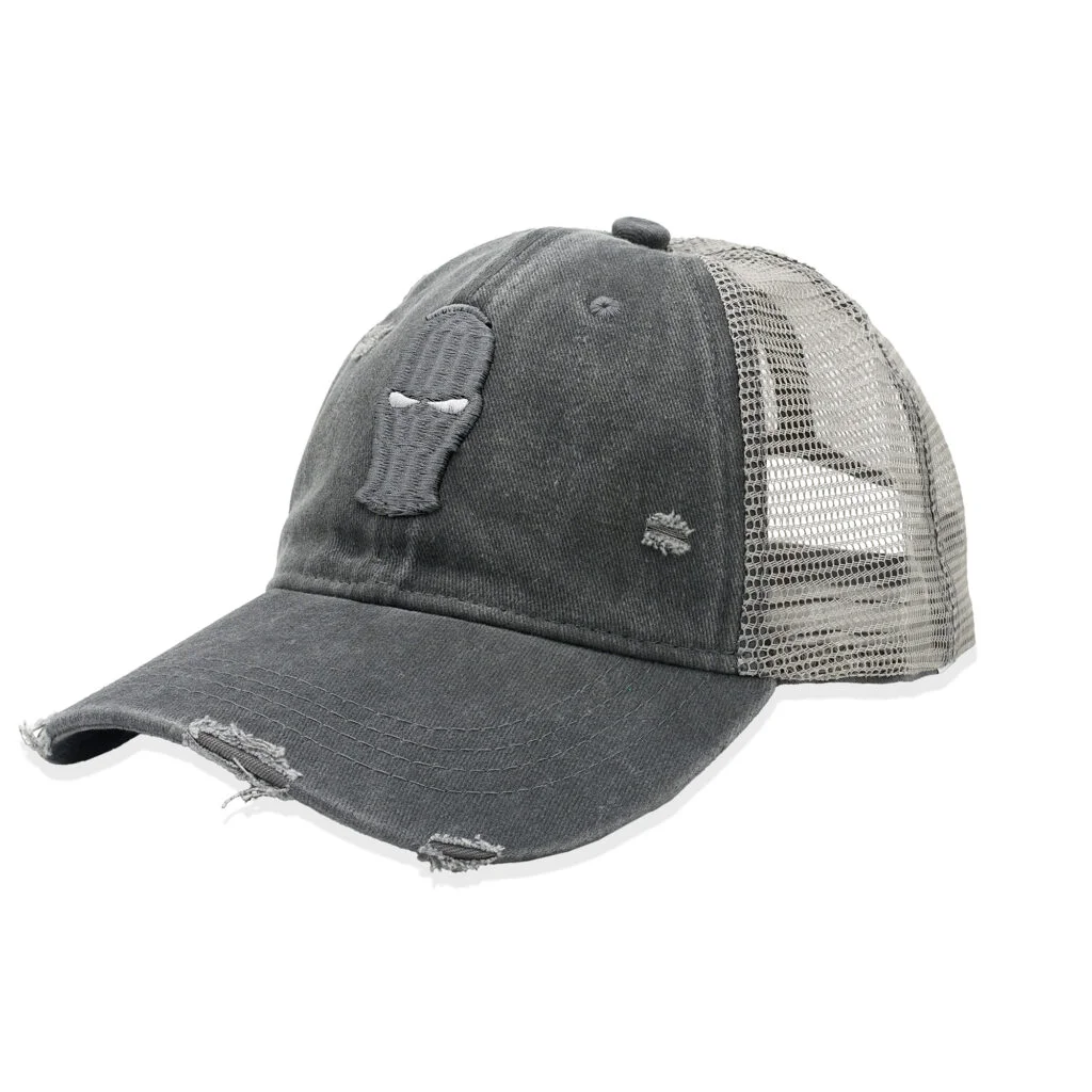 Φωτογραφία προϊόντος: Ghetto Grey 3D Mask Washed Cap | 6 Panel