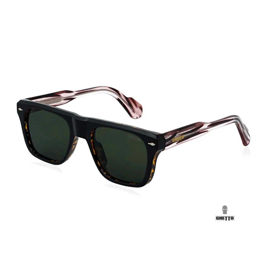 Φωτογραφία προϊόντος: Ghetto Square Luxury Sunglasses Leopard Patten Frame Unisex