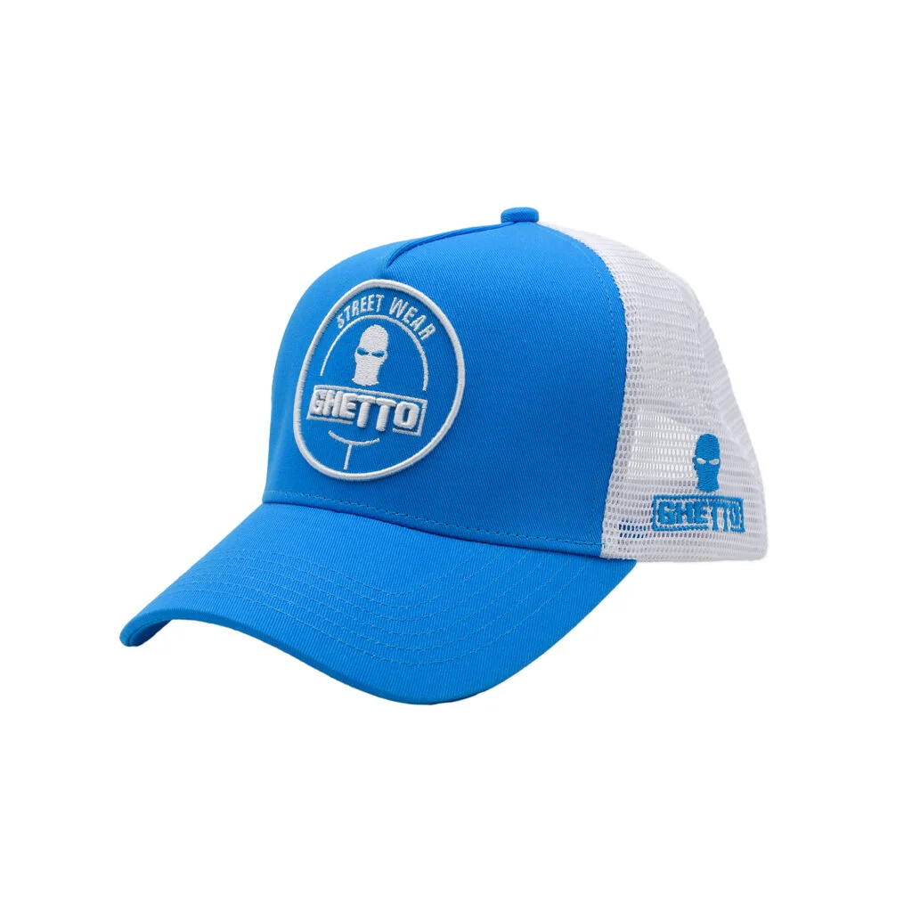 Φωτογραφία προϊόντος: Ghetto Street Wear Logo 3D Embroidery | Miami Blue Cap