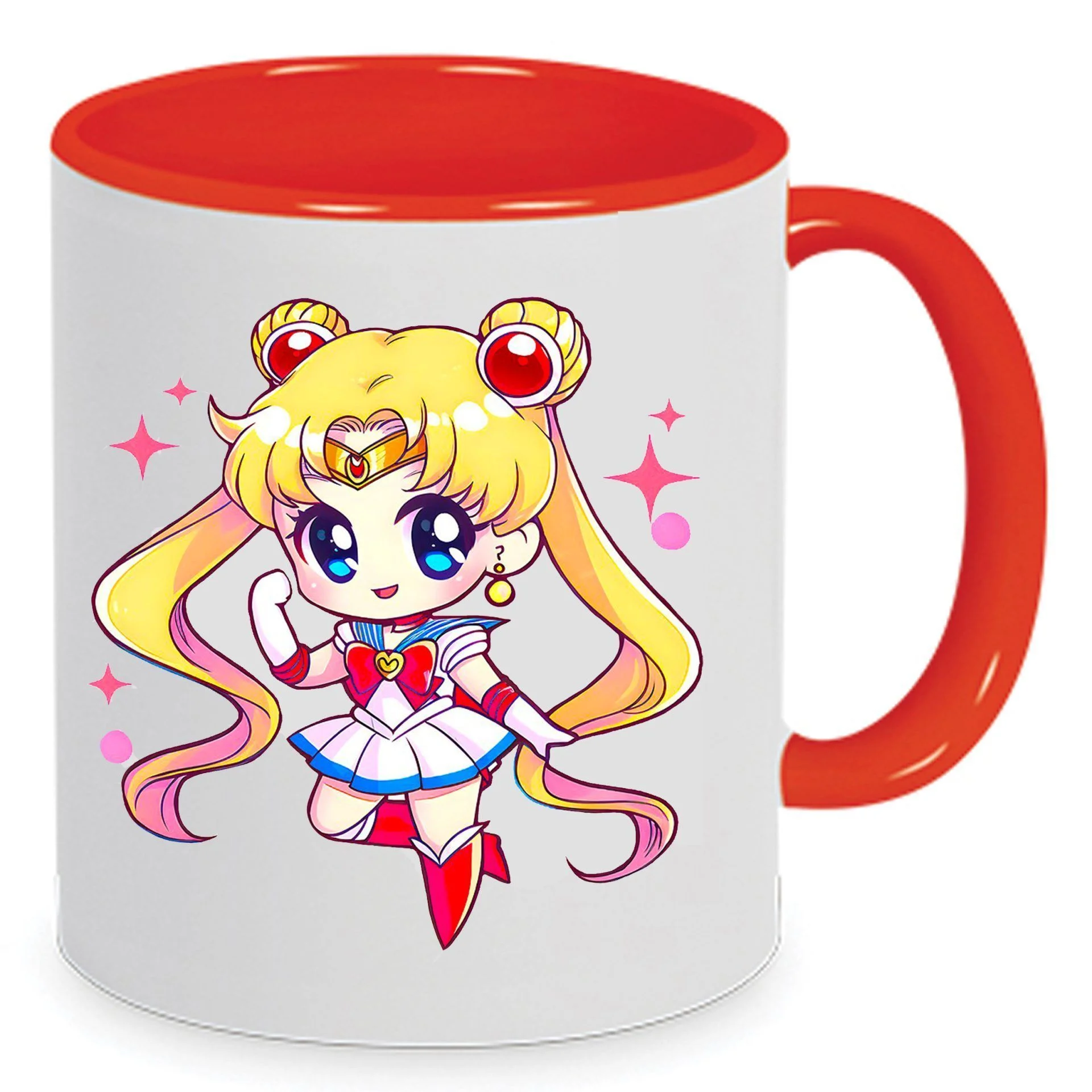 Φωτογραφία προϊόντος: Κούπα Sailor Moon girl Mug 330ml No6 κεραμική λευκή κόκκινη