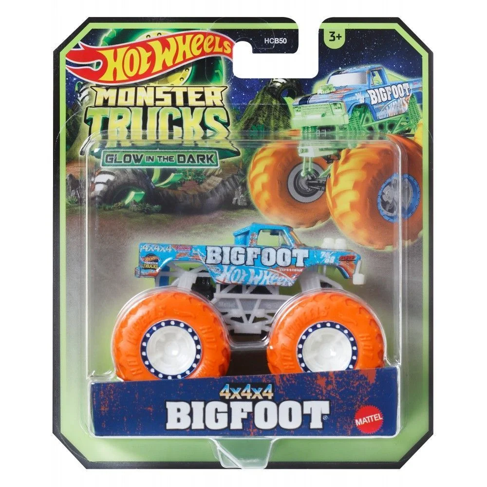 Φωτογραφία προϊόντος: Hot Wheels Glow In The Dark - BigFoot Φορτηγό για 3+ Ετών