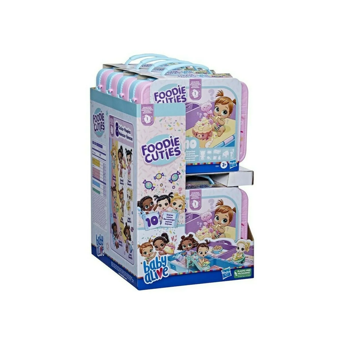 Φωτογραφία προϊόντος: Baby Alive Foodie Cuties μωβ πράσινο για 3+ Ετών