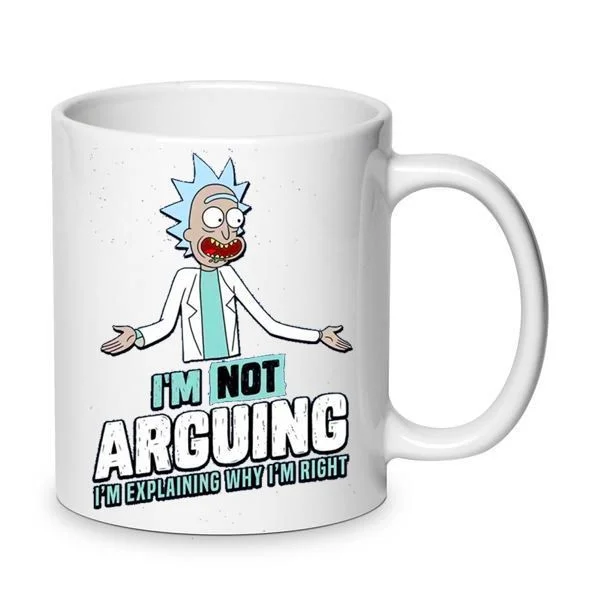 Φωτογραφία προϊόντος: Rick and Morty mug Ρικ και Μόρτι κούπα no15 κεραμική 330ml αστεία χιουμοριστική