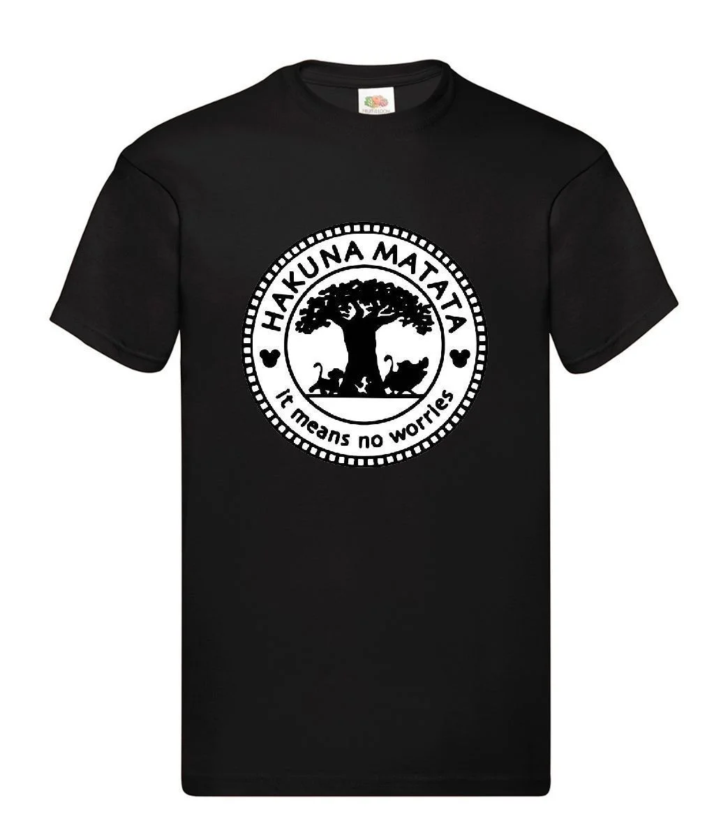 Φωτογραφία προϊόντος: Μπλούζα Tshirt Lion King Hakuna Matata Original Fruit of the loom 100% βαμβάκι no7