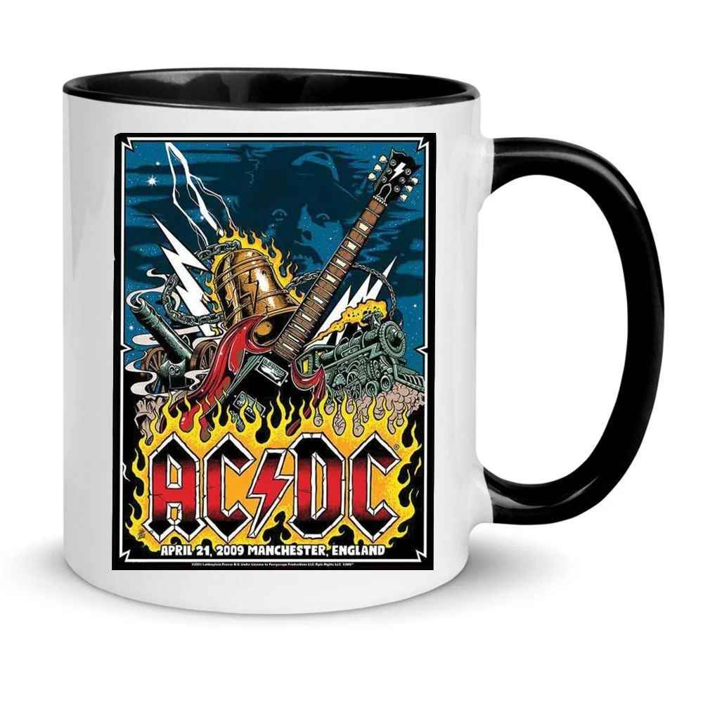 Φωτογραφία προϊόντος: AC+#8260;DC ac dc music band mug no1 κούπα 330ml Κεραμική λευκή μαύρη