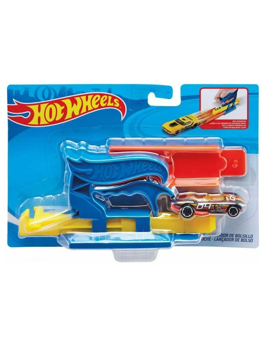 Φωτογραφία προϊόντος: Hot Wheels Εκτοξευτής Μπλε Αυτοκινητάκι 3+ Ετών