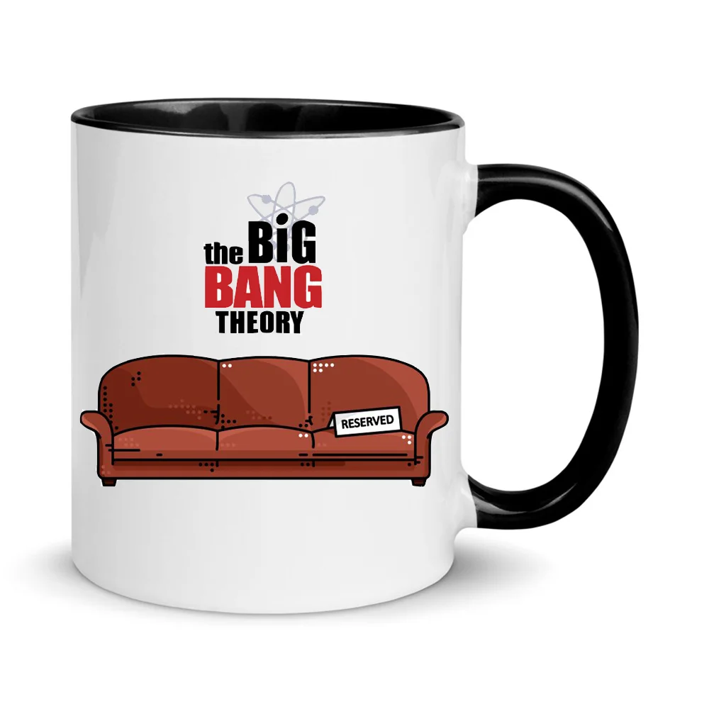Φωτογραφία προϊόντος: Κούπα Big Bang Theory Mug 330ml Κεραμική No15 λευκή μαύρη
