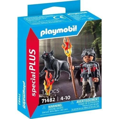 Φωτογραφία προϊόντος: Playmobil History Πολεμιστής Με Λύκο για 4-10 ετών